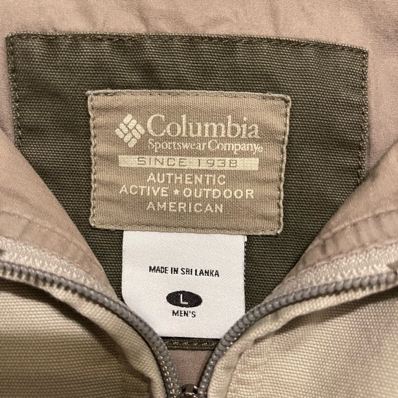 Mens Columbia jacket/rain coat - Picture 4 of 5